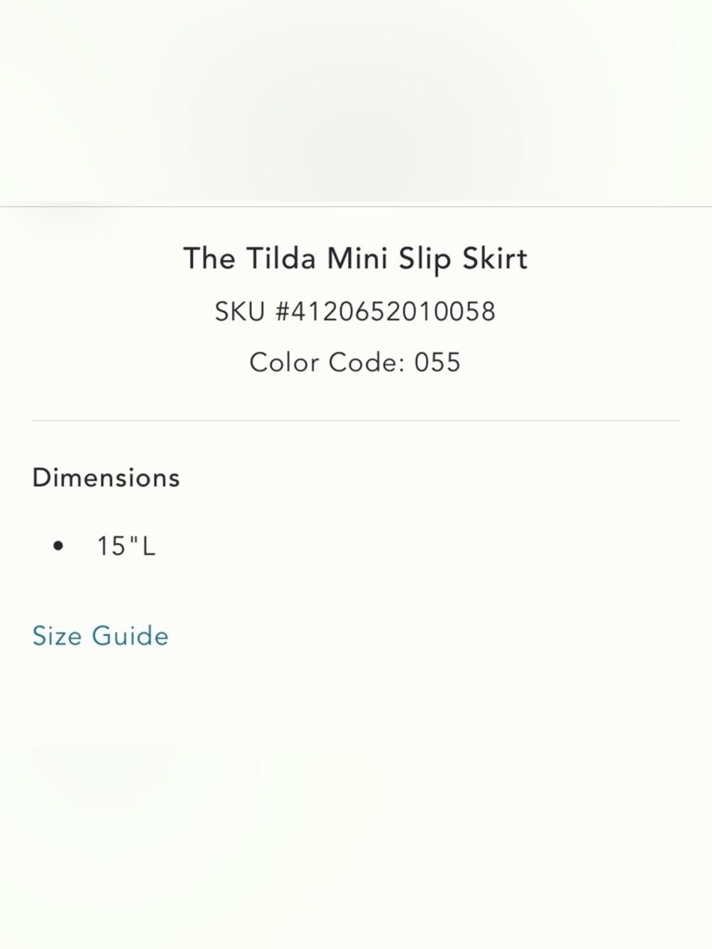 Anthropologie Tilda mini slip skirt - Picture 5 of 9